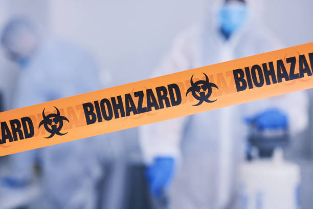 Professional Blood Cleanup technician working in Blair, NE
